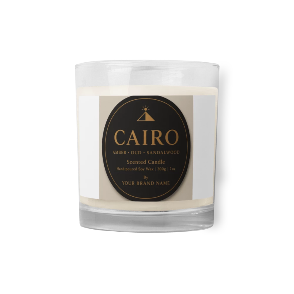 Glass Jar Soy Wax Candle