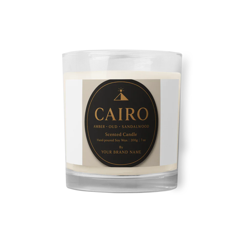 Glass Jar Soy Wax Candle
