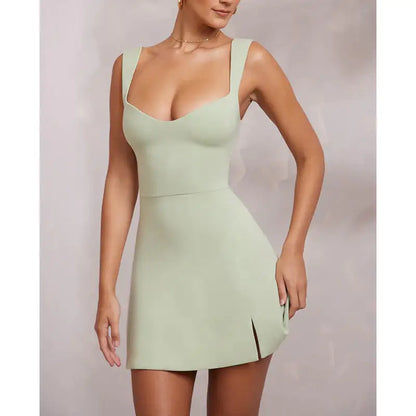 Sling Backless Spaghetti Strap Dress for Party Night
