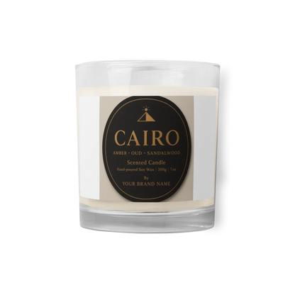 Glass Jar Soy Wax Candle