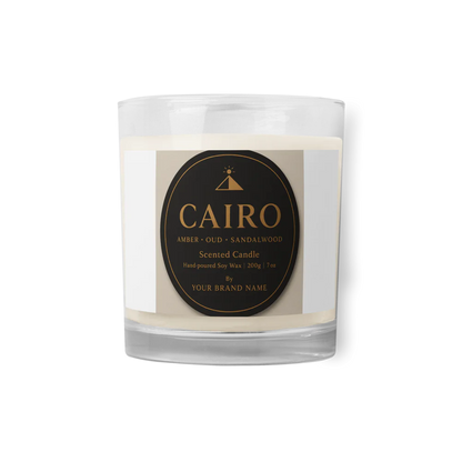 Glass Jar Soy Wax Candle