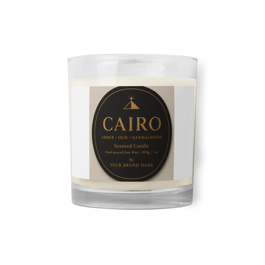 Glass Jar Soy Wax Candle